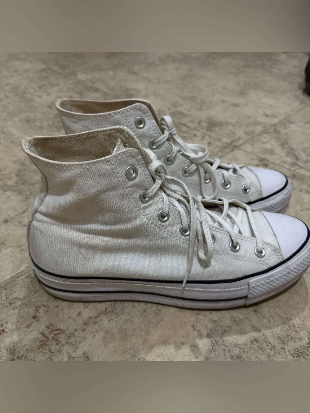 Converse Chuck Taylor All Star High Top Sneakers White Canvas | Women’s